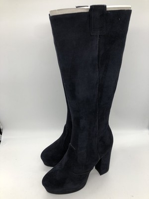 Tizian Damen Stiefel Boots Chicago 3, Leder, blau, EUR 37 UK 4