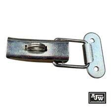 Over Centre Fastener 94mm & Catch Plate (x1) Toggle Fastener Padlock secure hoop