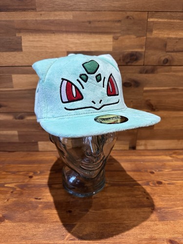Pokemon Bulbasaur Novelty Cap Difuzed SnapBack #001 New With Tags