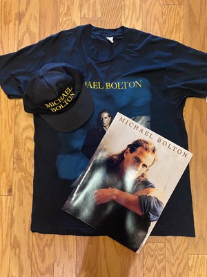 Deadstock Vintage Michael Bolton 1991 Time, Love & Tenderness Merch Package