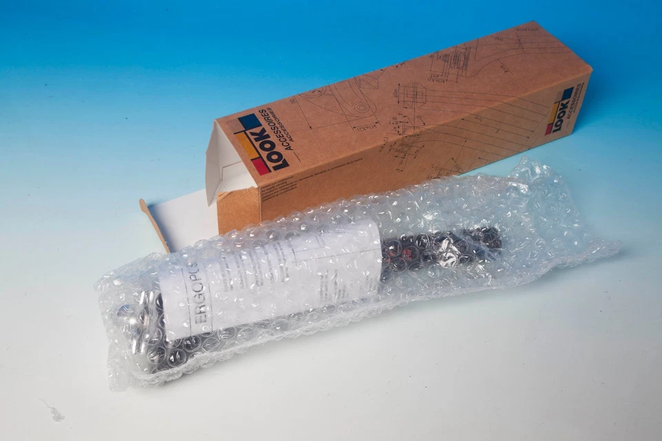 Seatpost reggisella carbon 25 mm LOOK Ergopost Ti 250mm New In Box LUCIDO - Immagine 2 di 4