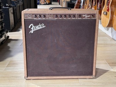 1960 Fender Bandmaster amp rare Brown Tolex w/factory 3x10's w
