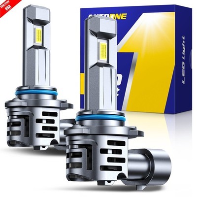 2X AUTOONE 9006 HB4 LED Headlight Bulbs 80000LM Kit High Beam Super Bright White