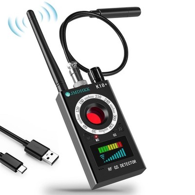 JMDHKK Hidden Camera detectors,Bug detectors,Portable Signal Detector, Black