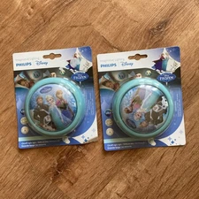 Philips Disney Frozen Elsa Anna Olaf Battery Powered LED Touch Night Light Set 2