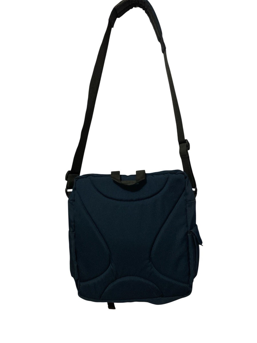 Eastpak Y2K Vintage Shoulder Bag Messenger Waterproof Navy Blue
