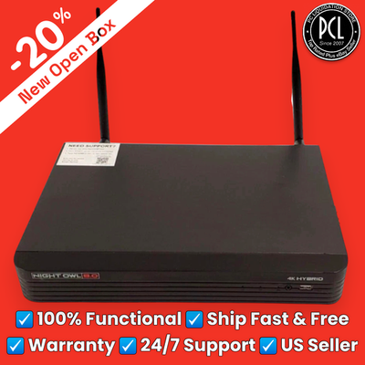 #ad ✅ NEW OPEN BOX: Night Owl 8.0・4ch・1TB HDD 4CH・Hybrid 4K DVR・DVR H2T80B 41 ✅ $160.00