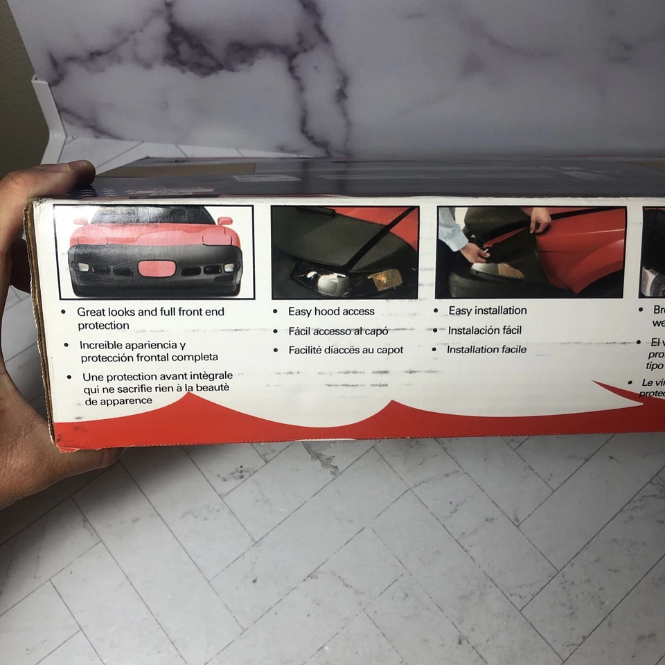 LeBra front end cover 1991-1993 Chrysler Country Dodge Caravan Plymouth Voyager - Image 2 of 4