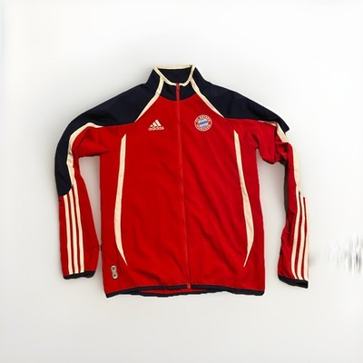 adidas Bayern Munich FC Soccer Teamgeist Woven Jacket Performance  Men Size S