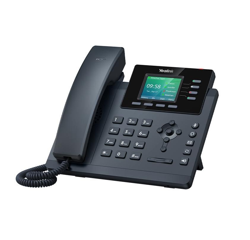 Yealink SIP-T34W Ip Phone Black 4 Lines Led