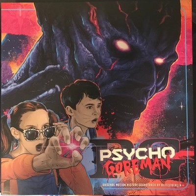 Blitz Berlin   PG: Psycho Goreman Blue & Pink Splatter Vinyl Waxwork