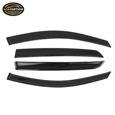 Fits 22-25 Volkswagen MK8 GTI & Golf R Window Visors Rain Guard Shade Deflector