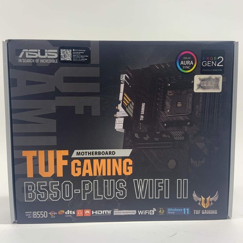 New ASUS B550-PLUS Wifi II AM4 ATX Gaming Motherboard
