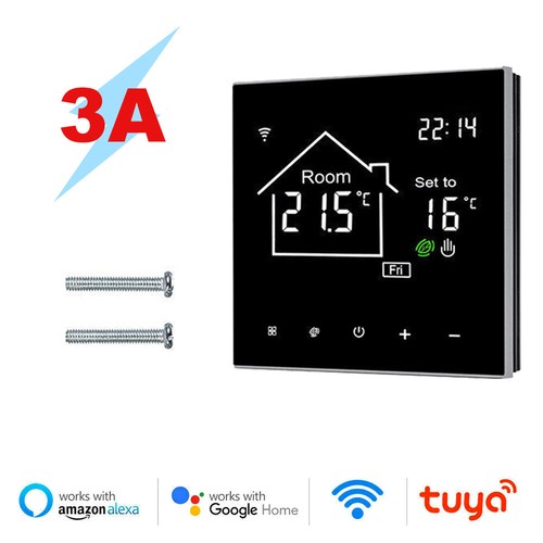 3/16A WiFi Smart Thermostat Floor Electric Heating Water Gas Boiler APP Control - Picture 7 of 20