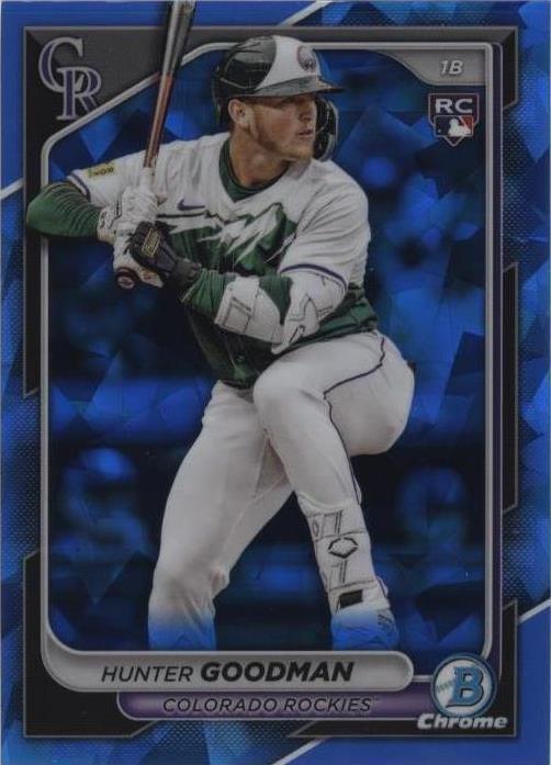 2024 Bowman Chrome Sapphire Edition - Hunter Goodman #25 - 1 of 1