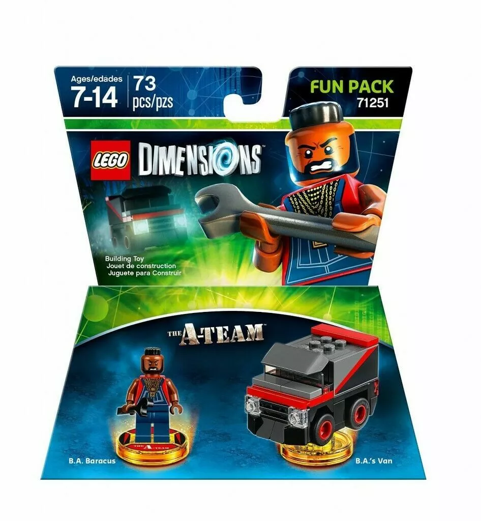 LEGO DIMENSIONS A TEAM B.A. Baracus FUN PACK SET 71251