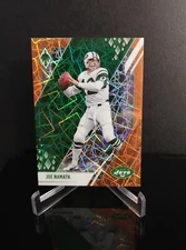 #'ed/99 💥 JOE NAMATH SP 2021 Panini Phoenix Orange Prizm Insert #89 HOF