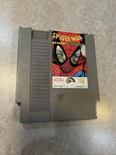 Spider-Man: Return of the Sinister Six (NES 1992) Authentic Marvel Nintendo Game