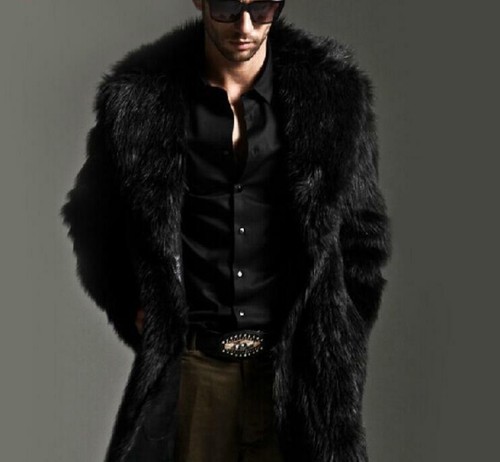 Slim Fit Warm Overcoat Outwear Lapel | eBay