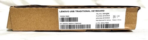TECLADO LENOVO PREFERIDO PRO II 00XH688 USB NUEVO EN CAJA - Imagen 3 de 3