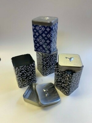 100 TIN CANS, UNIQUE CONTAINER TWO IN ONE 