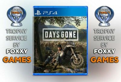 Days Gone PS4 Trophy Trophäen Platin Service