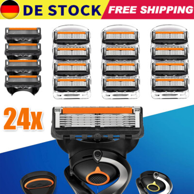 24 Stück Gillette Fusion 5 Proglide Ersatz-Rasierklingen - 24 Ersatzklingen NEU!