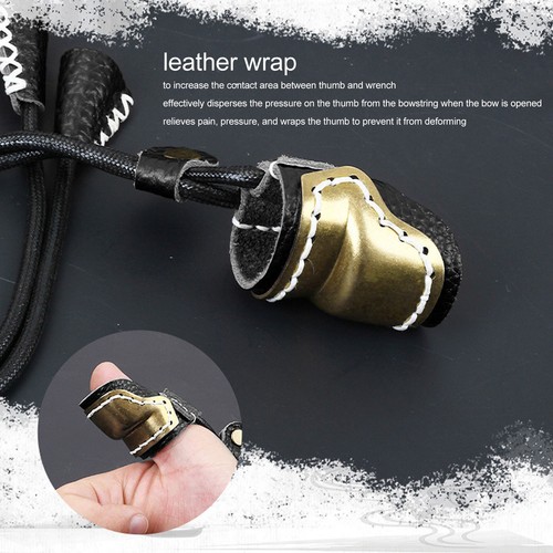 Archery Thumb Ring Preserve Fingers Bow Thumb Protector For Archery ZO - Picture 7 of 23