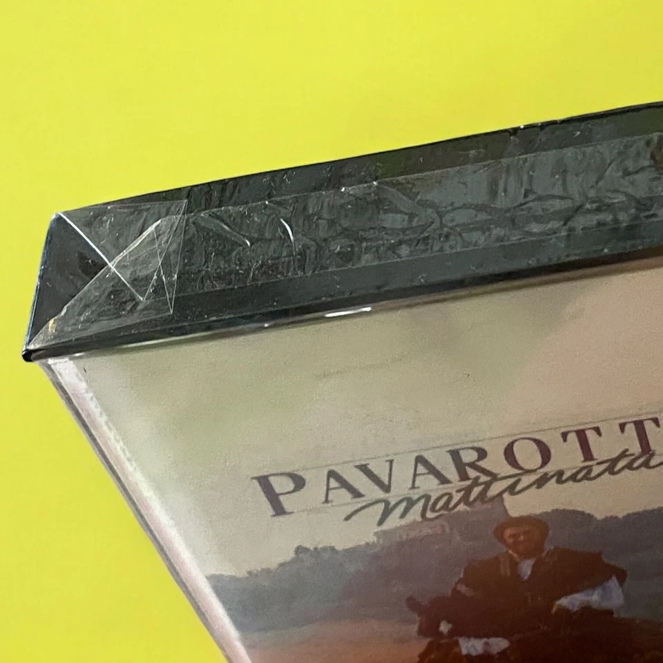 Vtg Cassette Tape Pavarotti Mattinata Sealed NEW vintage Music Opera - Image 3 of 3