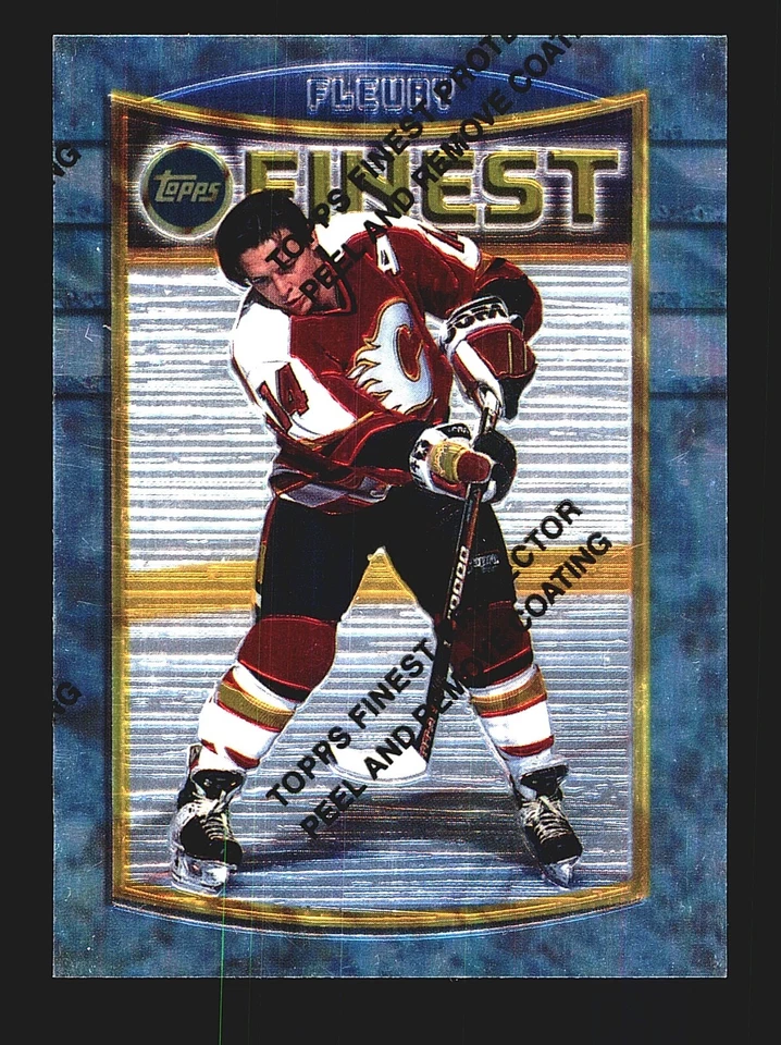 1994-95 Topps Finest Hockey 1-165 / SEE DROP DOWN MENU 4 CARD U WILL RECEIVE - Image 3 of 4