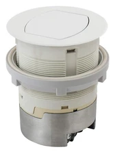 NEW HUBBELL RCT200W 15A 125V Tamper Resistant Pop-Up Countertop Receptacle