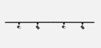 Just Light. Tarik LED-Deckenleuchte Deckenlampe Metall schwarz 4-flammig NEU OVP