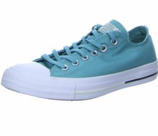 Converse Unisex CTAS Shield Canvas OX 153504C Aegean Aqua/Buff Sz 11  12