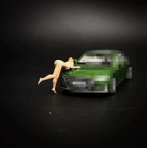 1/64 1/87 1/43 Beauty Girl Lady Scene Miniatures Figures Model For Cars Vehicles - Picture 2 of 19