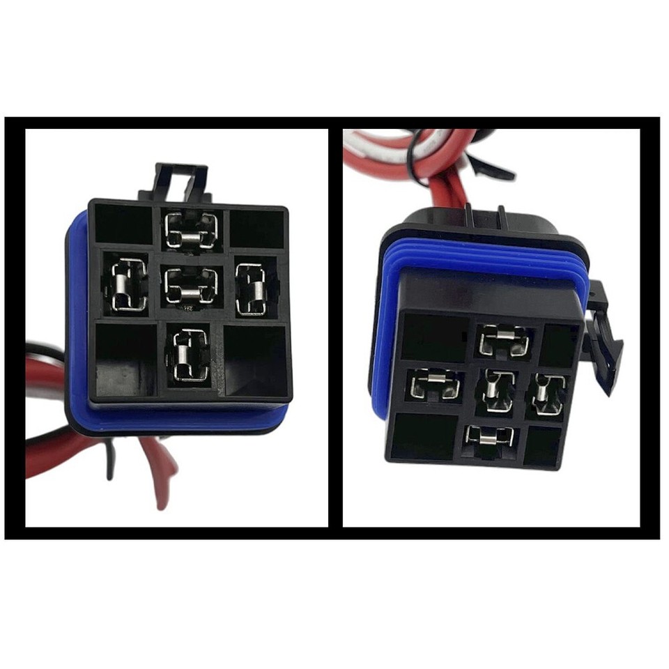 1 Pcs Marine Car Fan 80/60A12V Car Relay With Socket 5 Pins Heavy Duty