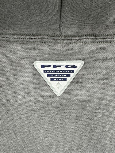 Columbia PFG Fischflagge Kapuzenpullover blau Größe Herren 3XL HOCH Neu $ 60 unverbindliche Preisempfehlung des Herstellers grau - Bild 9 von 9