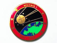 Sputnik 1 XLE - Gold Finish - New Unactivated Geocoin
