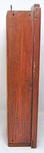 Antique Wooden Bathroom Kitchen Wall Shelf Cabinet Original Old Hand Crafted - Picture 6 of 9
