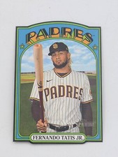 2021 Topps Heritage 1972 Die-Cuts Fernando Tatis Jr. Target Exclusive #72DC-4