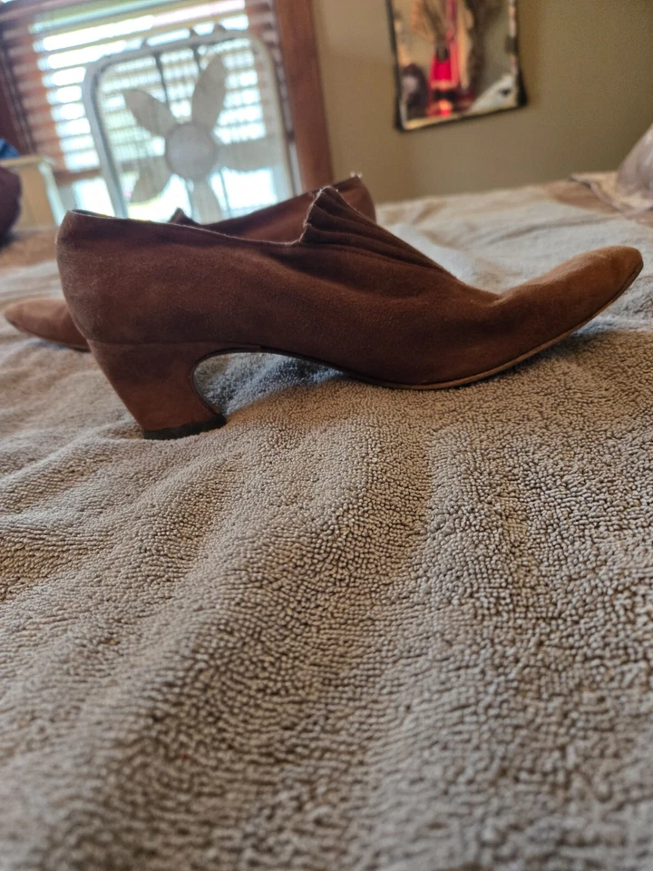 Via Spiga zapatos de gamuza marrón talla 8,5 Foto 2 de 4