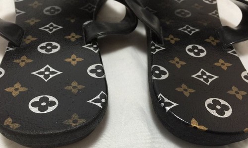Brand New Women Black Flip Flops Sandals - 第 9/10 張圖片