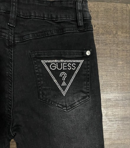 GUESS Girls Black Skinny Leg Size 10 NWT - Picture 5 of 7