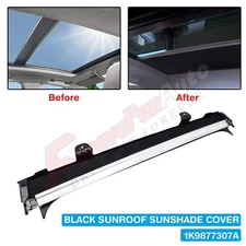 Black Sunroof Sunshade Cover Assembly 1K9877307A for VW Tiguan Audi Q5 2009-2017