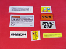 Stihl MS460 Model Plate / Name Badge OEM MS 460 1128-967-1513 #GM-F2D2 | UK