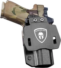 OWB Kydex Holster Optics Cut Fit Glock 23 Gen 1-5 Pistol ,Outside Waistband LH