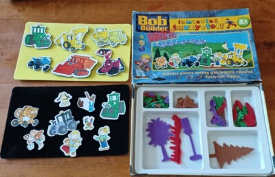 BOB THE BUILDER PROJECT BUILD IT LAMINIERTER FLAUSCHIGER FILZ SEHR GUTER GEBRAUCHTER ZUSTAND 