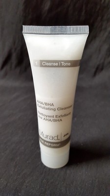Murad AHA/BHA Exfoliating Cleanser Age Reform 1.0 oz./ New (PACK OF 2)