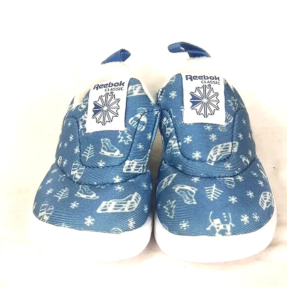 Zapatillas deportivas Reebok clásicas para niños pequeños Club sin cordones IV de moda talla 4,5 azules G57490 Foto 2 de 4