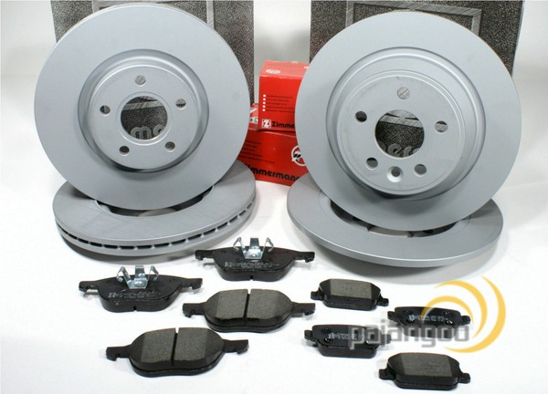 Zimmermann Bremsscheiben 308 Mm + 264 Mm BeläGe Vorne Hinten FüR Opel Meriva-image