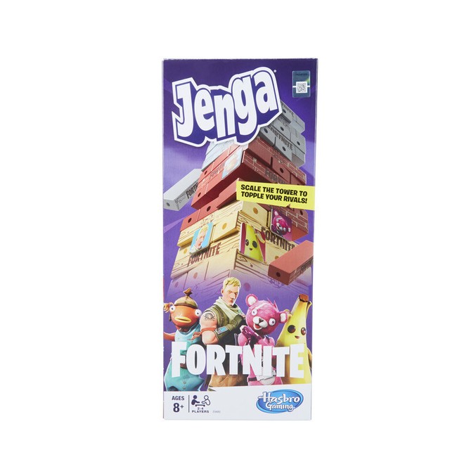 Hasbro Jenga: Fortnite Edition Block Stacking Game for ...